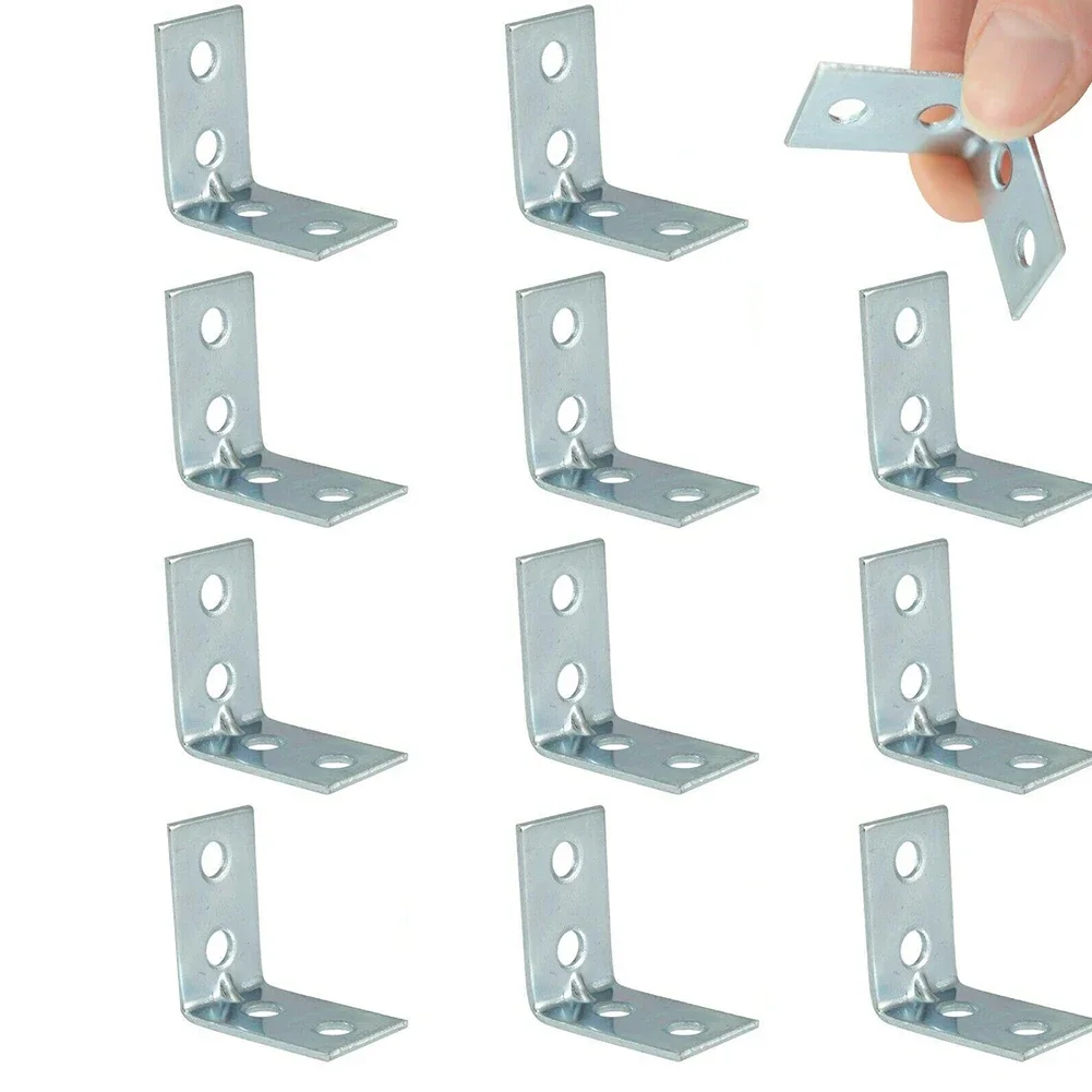 Shelf Bracket Pair - 12x Supports d'angle en L en