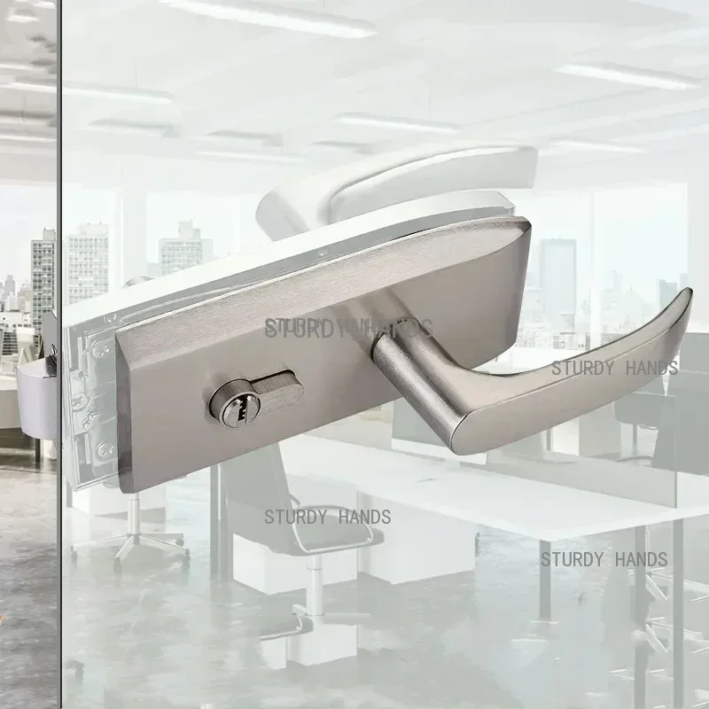 Furniture Hardware Fittings - Serrure de porte en verre de