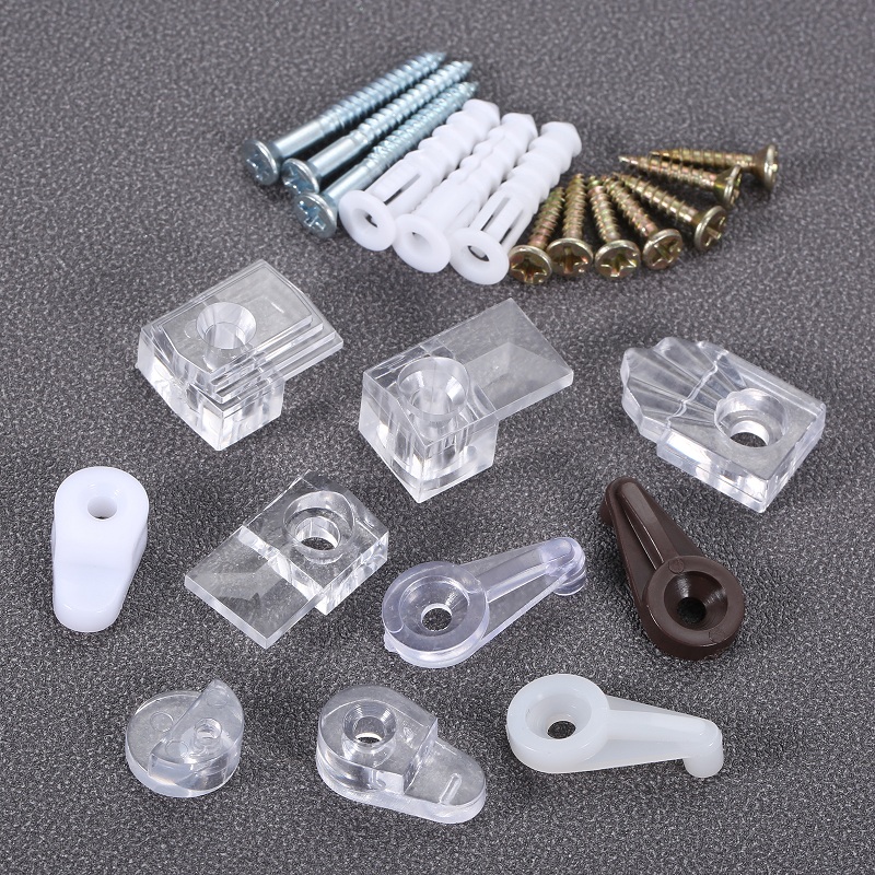 Shelf Bracket Pair - Clips de retenue en plastique et