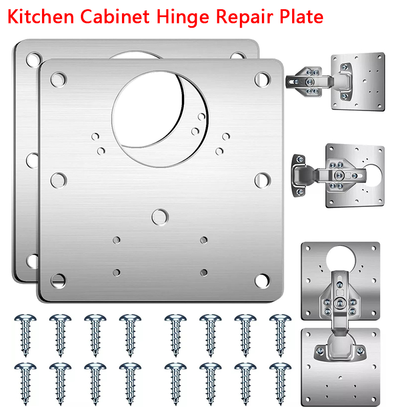 Furniture Hardware Repair - 2/10 pièces ensembles plaque de réparation