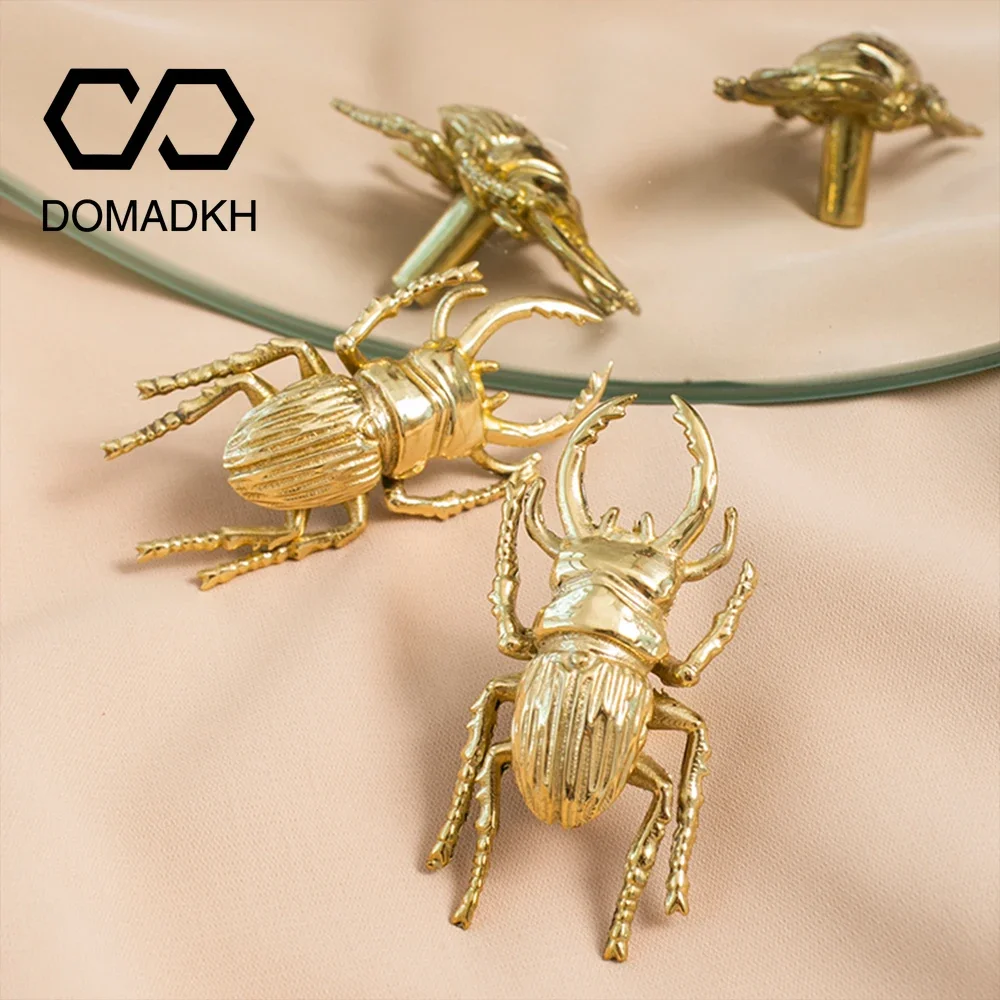 Unique Furniture Hardware Pulls - MELPulls de porte d'armoire en laiton,