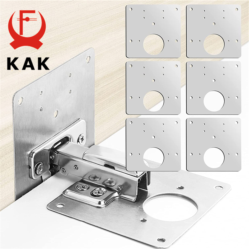 Furniture Hardware Repair - KAK 8 pièces plaque de réparation