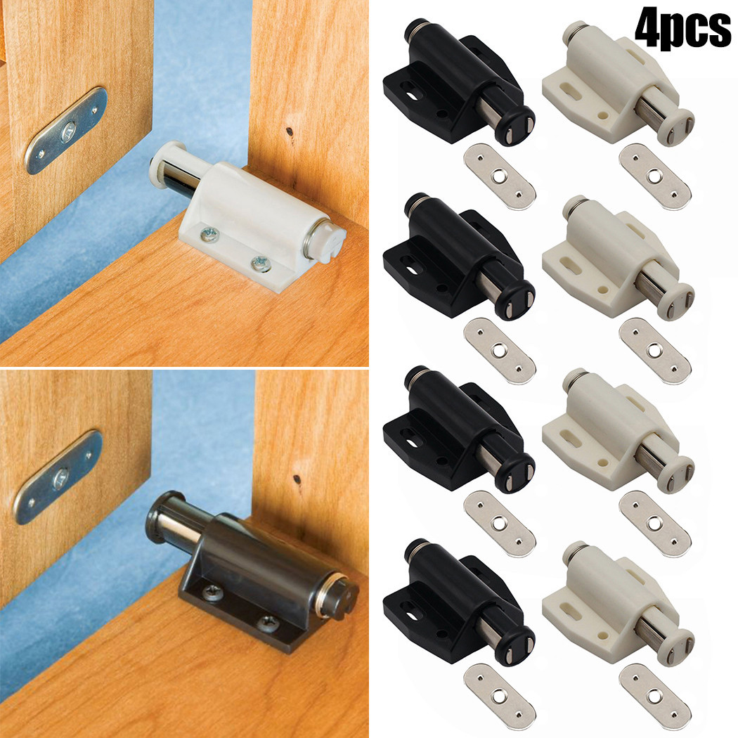 Furniture Hardware Latch - Loquets de porte d'armoire magnétiques tactiles,