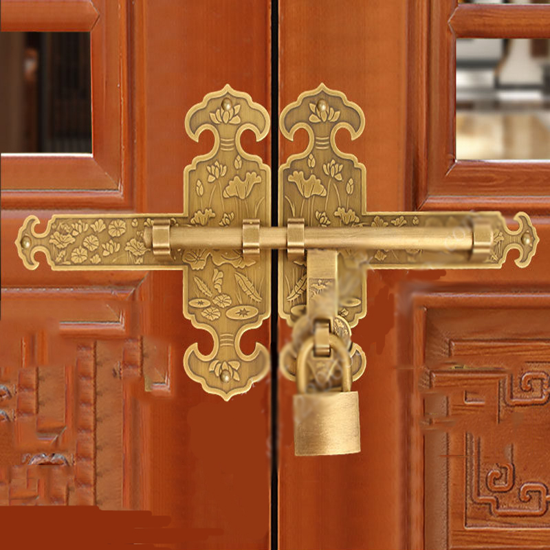 Furniture Hardware Fittings - Loquet de porte en laiton massif