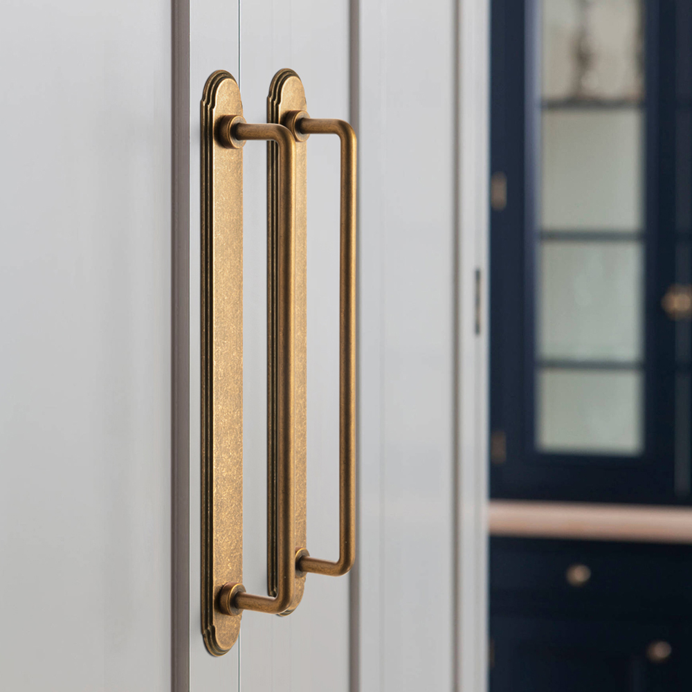 Furniture Hardware With Backplate - Goo-Ki poignées de barre d'armoire en