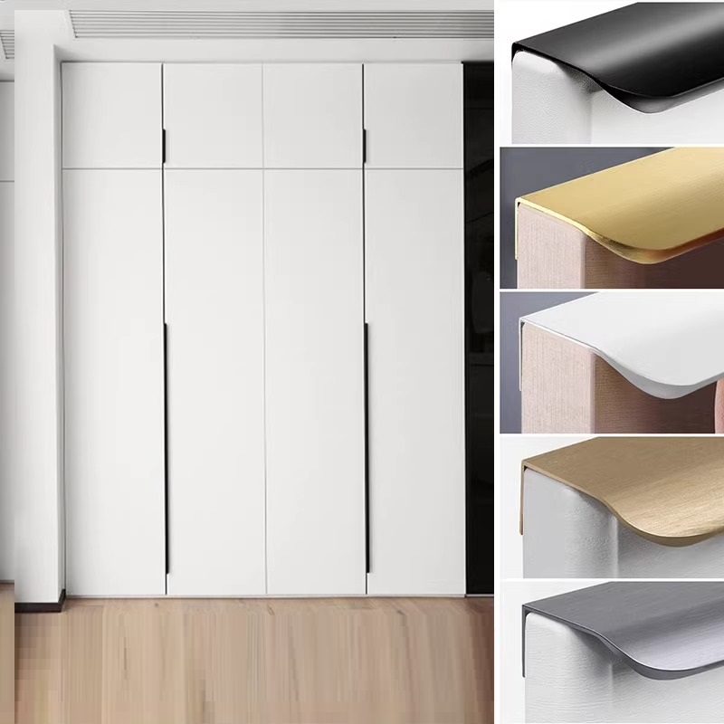 Restoration Hardware Furniture Used - Poignées de porte de conception minimalement,