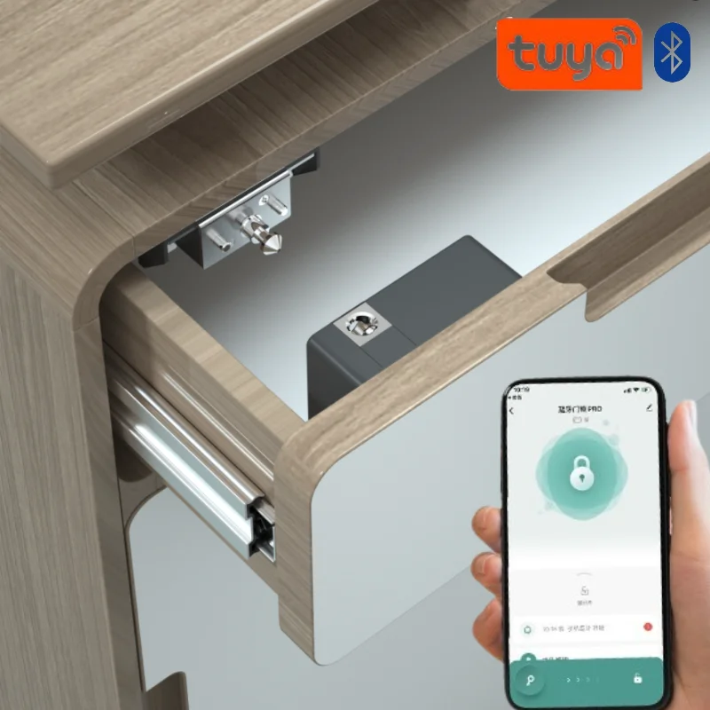 Furniture Hardware Latch - Tuya – serrure de porte d'armoire