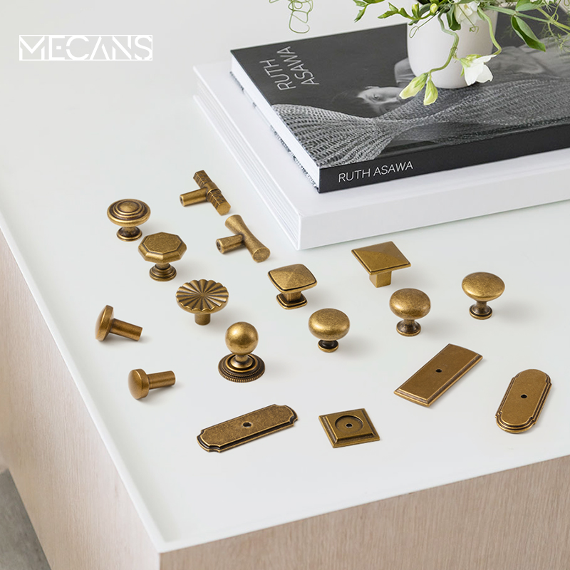 MECANS boutons d'armoire en la - Furniture Hardware With Backplate avis et prix