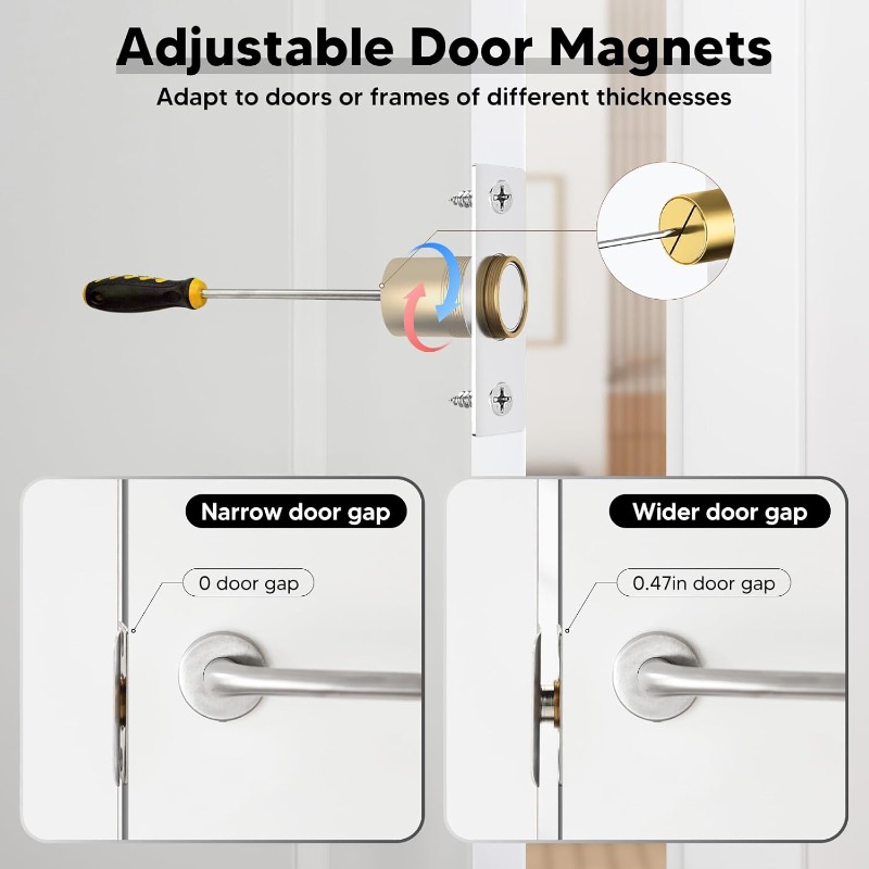Lot de 2 loquets de porte magn - Furniture Hardware Fittings avis et prix