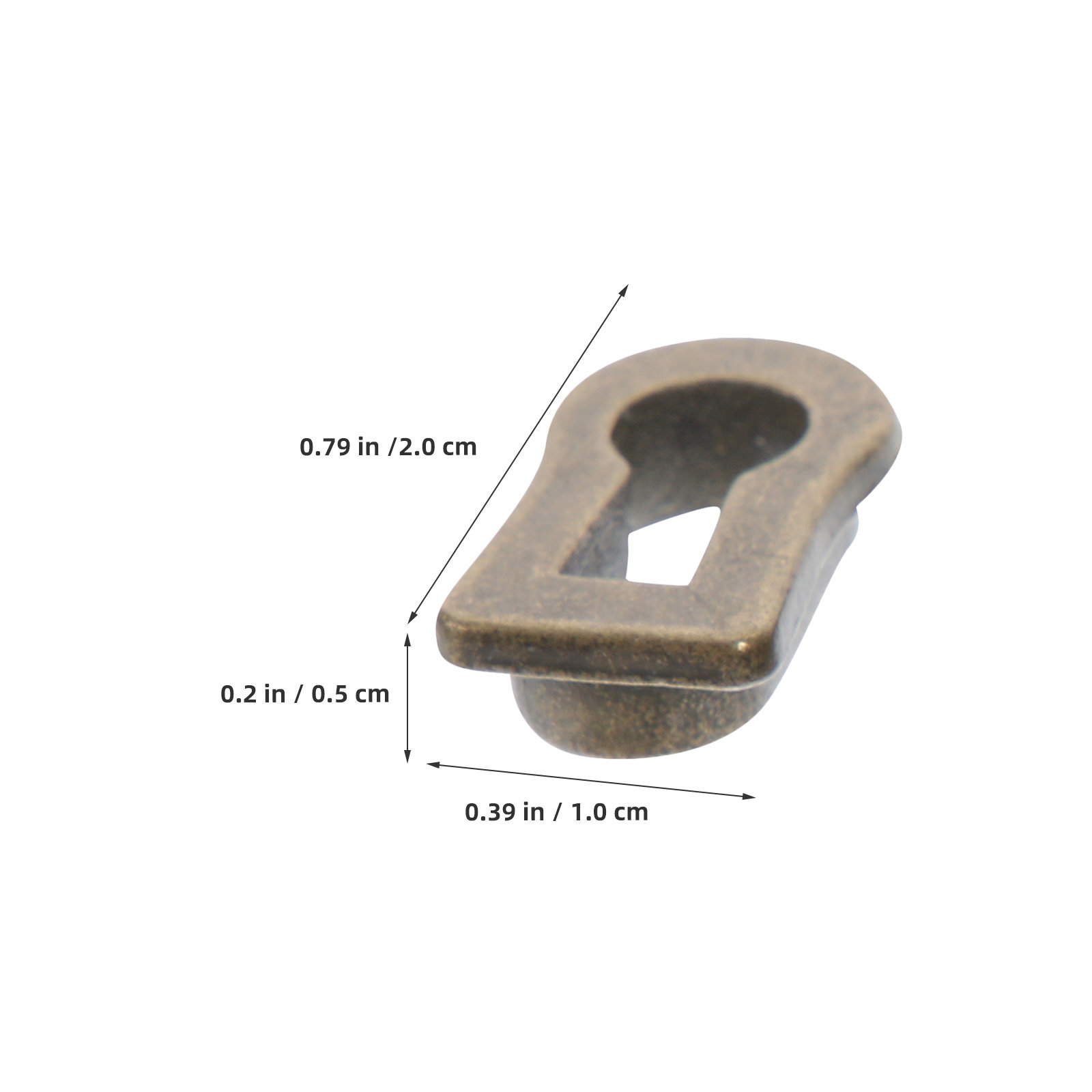 Plaques ovales en alliage de z - Furniture Hardware Latch avis et prix
