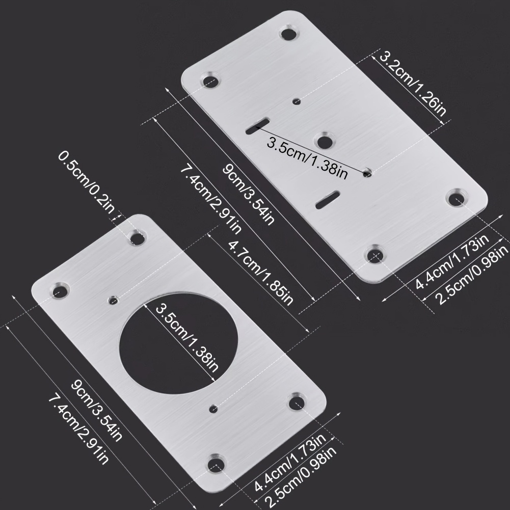 4 paires de plaques de réparat - Furniture Hardware Repair avis et prix