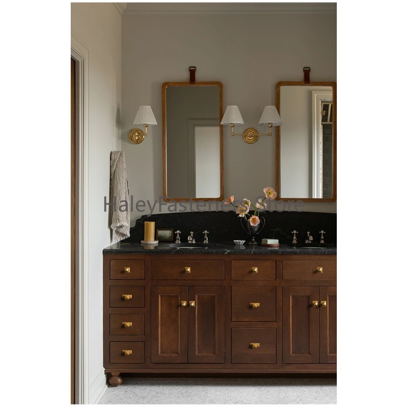 Boutons d'armoire en laiton An - Furniture Hardware With Backplate avis et prix