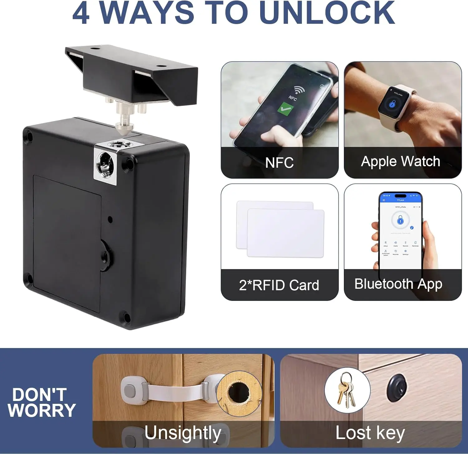Serrure électronique intellige - Furniture Hardware Latch avis et prix