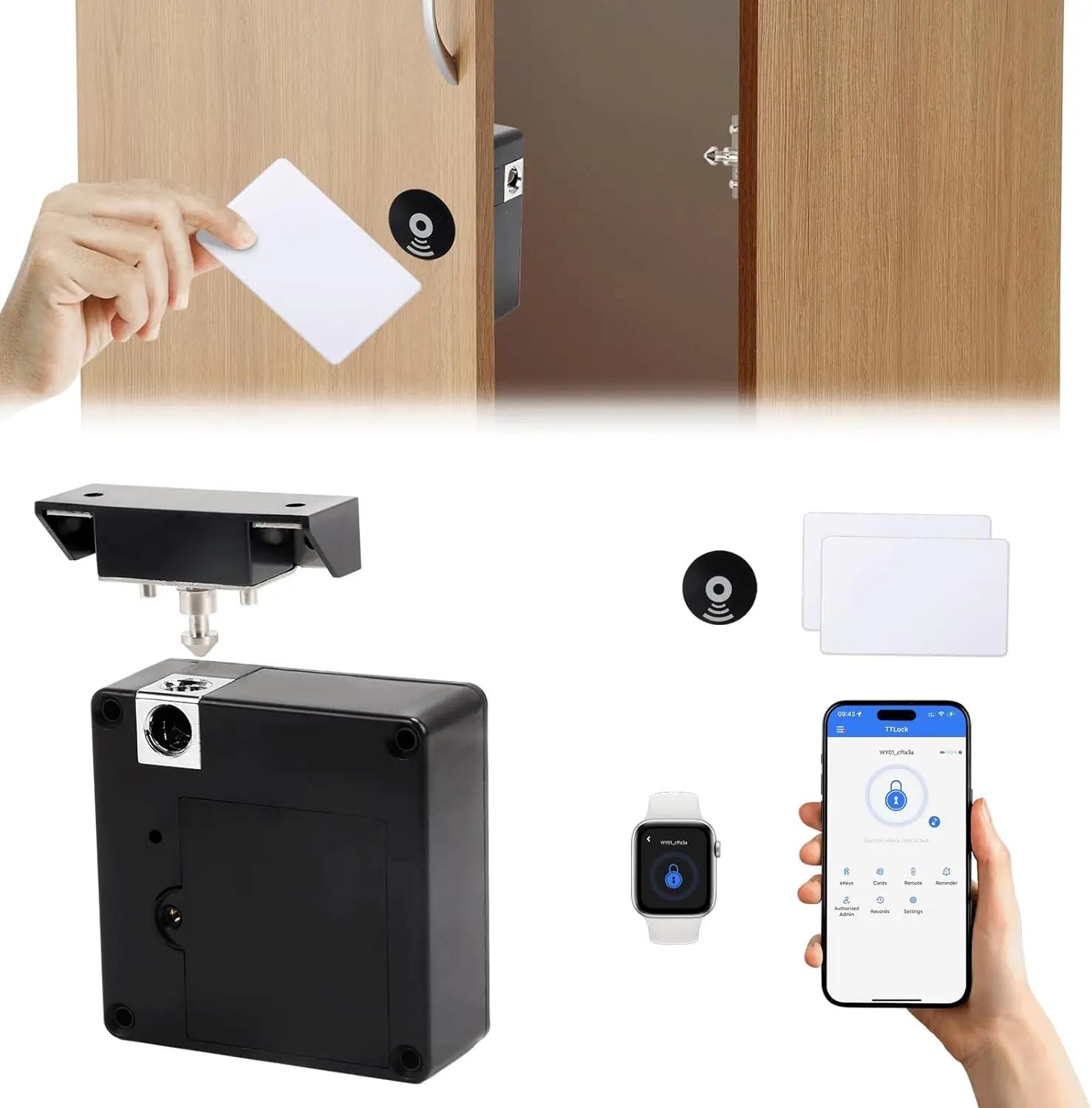 Serrure électronique intellige - Furniture Hardware Latch avis et prix