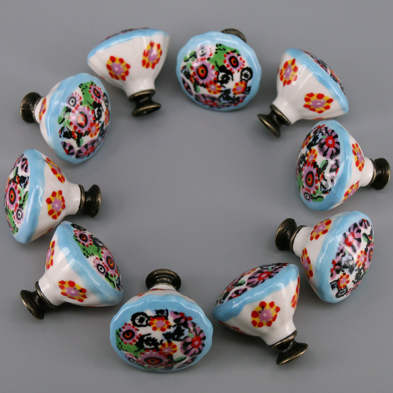 Boutons en céramique colorés,  - Unique Furniture Hardware avis et prix