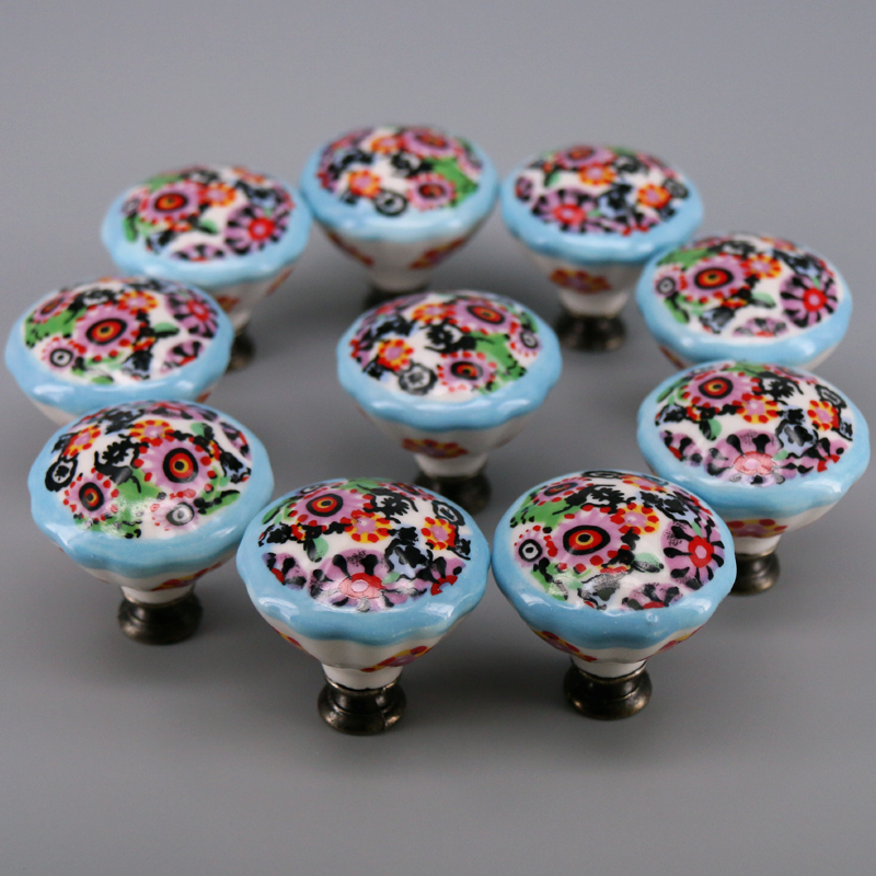 Boutons en céramique colorés,  - Unique Furniture Hardware avis et prix