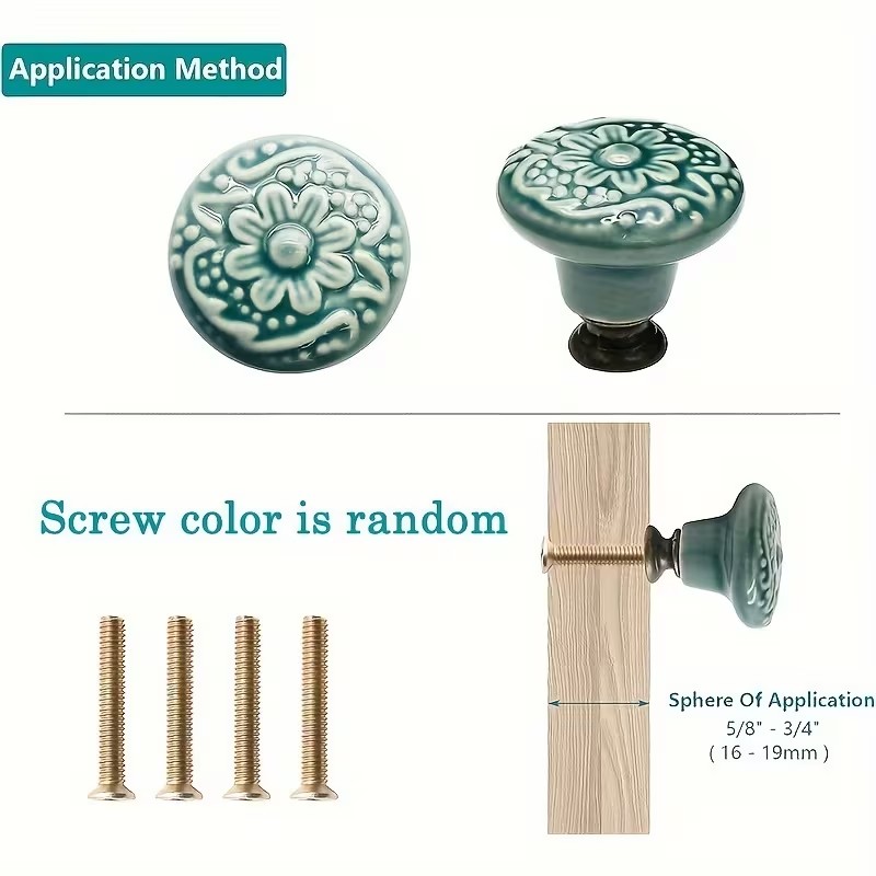 Boutons de meuble en céramique - Furniture Hardware Pulls avis et prix