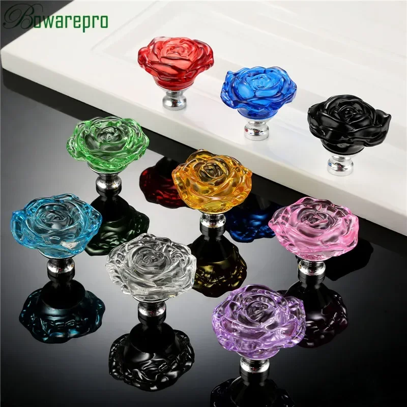 Bowarepro 50MM cristal Rose ve - Furniture Hardware Pulls avis et prix