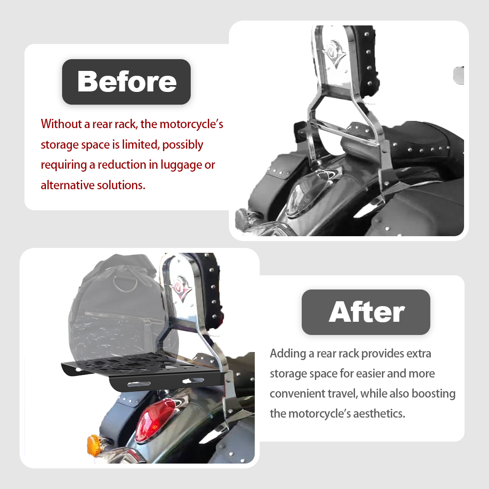 Support arrière de moto pour K - Shelf Bracket Pair avis et prix