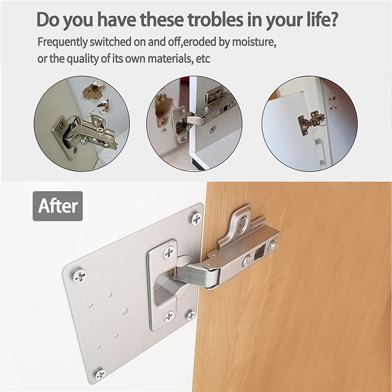 KAK 8 pièces plaque de réparat - Furniture Hardware Repair avis et prix