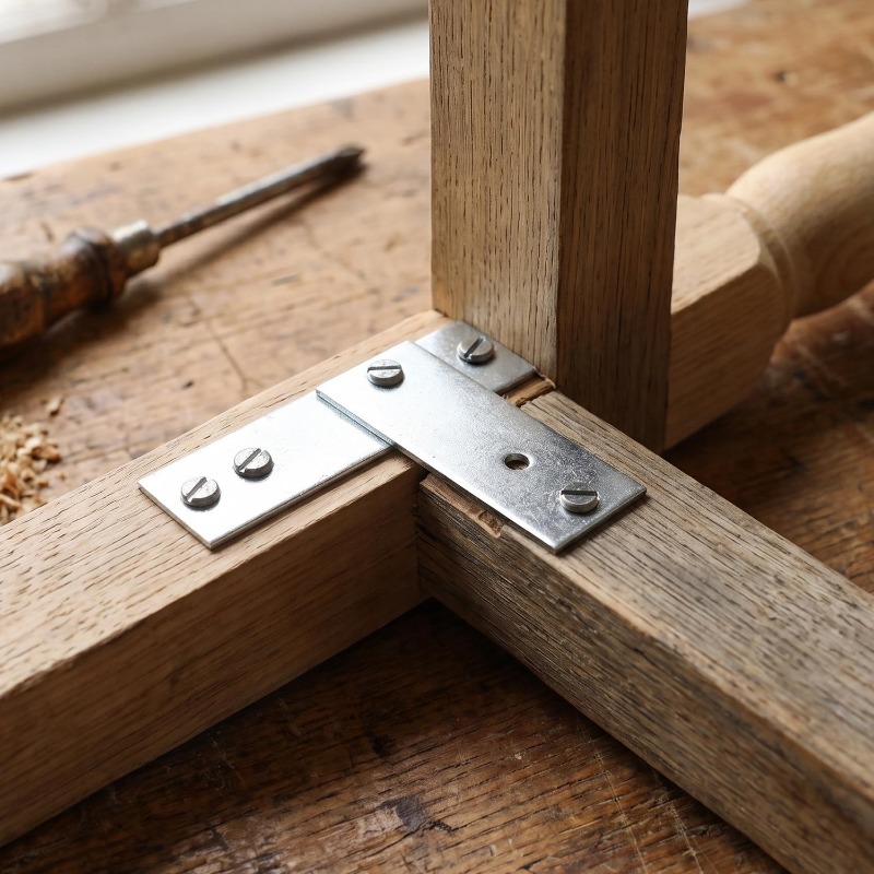 Supports droits robustes en mé - Shelf Bracket Pair avis et prix