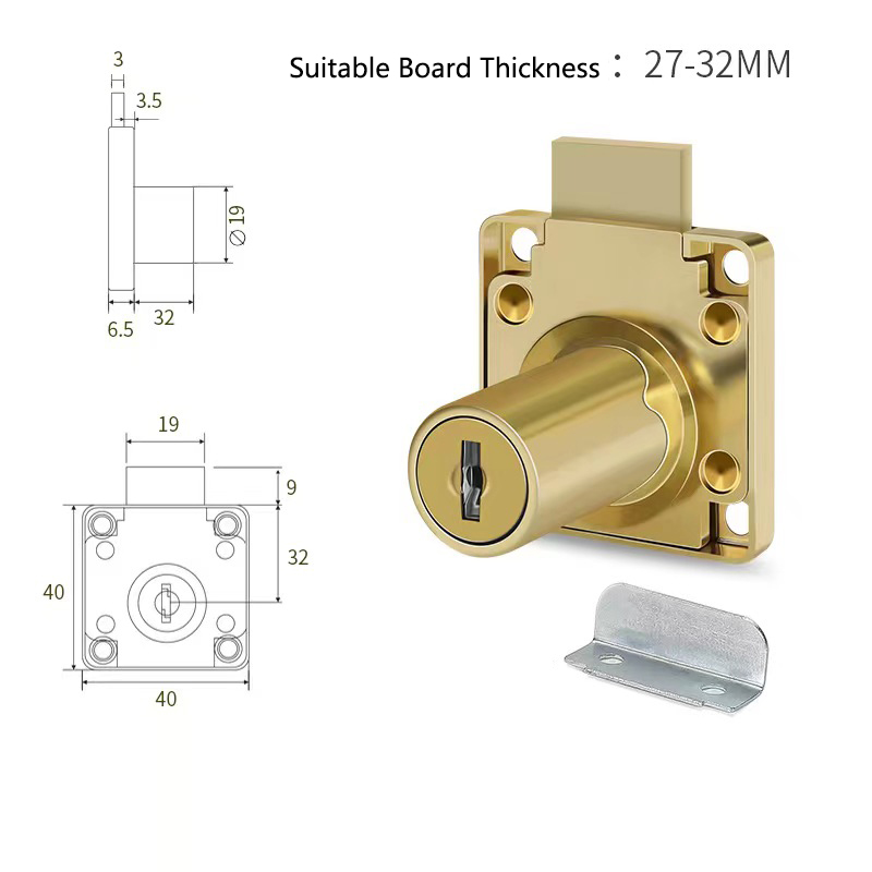Yutoko serrure de tiroir de bu - Furniture Hardware Latch avis et prix