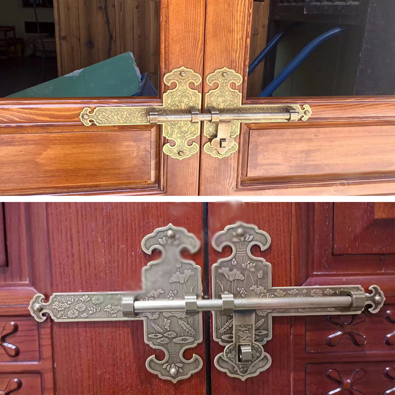 Loquet de porte en laiton mass - Furniture Hardware Fittings avis et prix