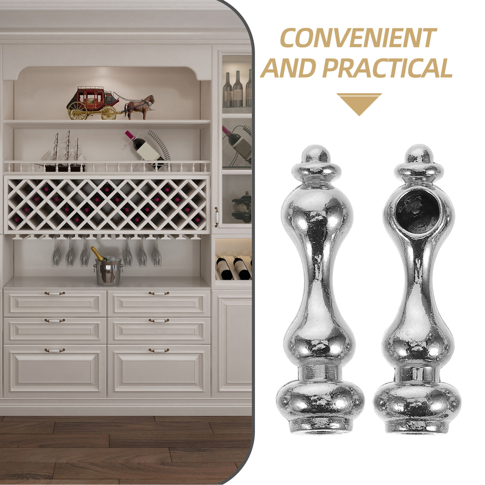 4 pièces de connecteurs métall - Furniture Hardware avis et prix